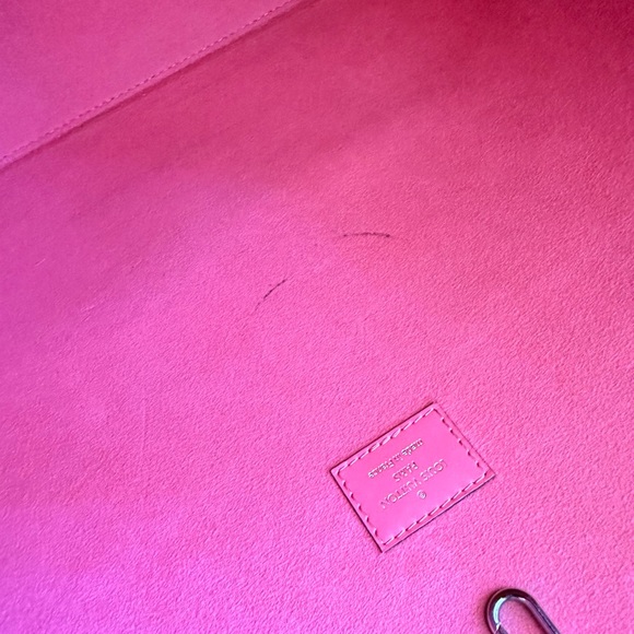 Authentic Louis Vuitton Light Pink Tote Open Tote perfect for Beach - Picture 14 of 15